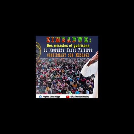 Portada de El Mensaje del Profeta Kacou Philippe