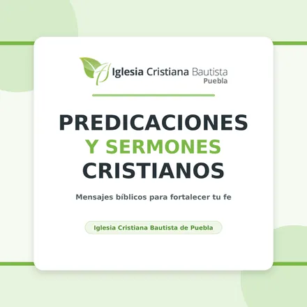 Portada de Iglesia Cristiana Bautista de Puebla