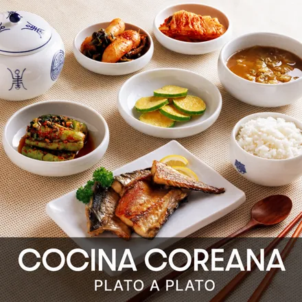 Portada de Cocina Coreana, Plato a Plato