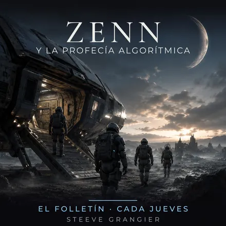 Portada de Zenn y la Profecía Algorítmica – el folletín