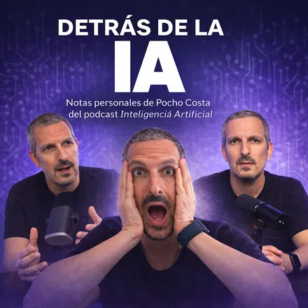 Portada de Detrás de la IA