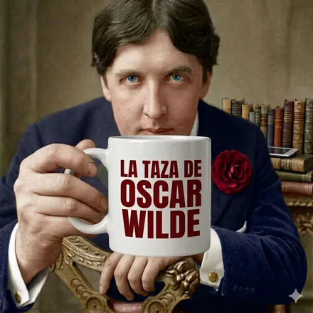 Portada de La taza de Oscar Wilde