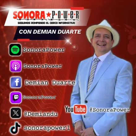Portada de SonoraPower con Demian Duarte