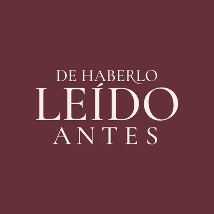 Portada de DE HABERLO LEÍDO ANTES