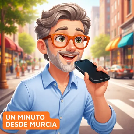 Portada de Un minuto desde Murcia