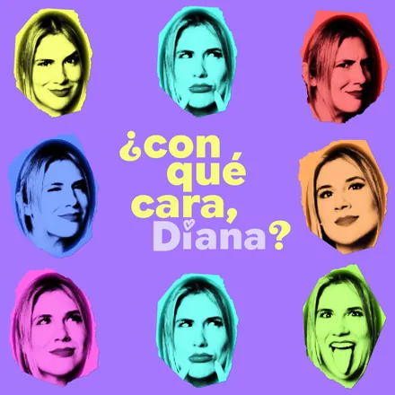 Portada de ¿Con qué cara, Diana? en Español