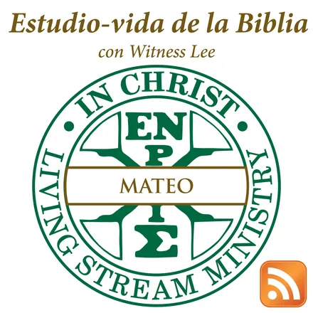Portada de Estudio-vida de Mateo con Witness Lee