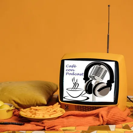 Portada de Café con Podcast