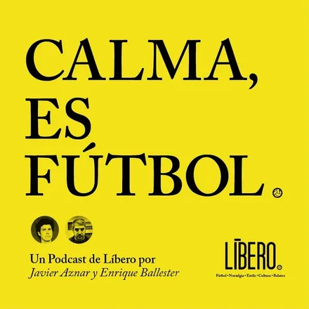 Portada de Calma, es fútbol
