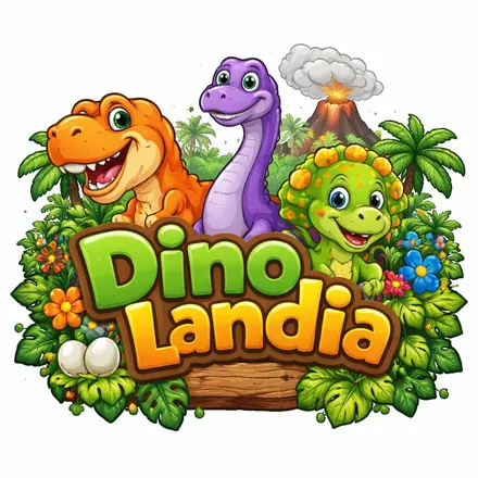 Portada de Dinolandia Cuentos de dinosaurios
