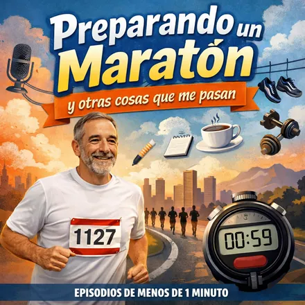 Portada de Preparando un maratón... y otras cosas que me pasan