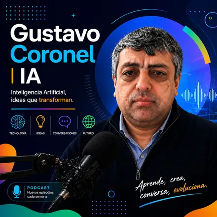 Portada de Gustavo Coronel, El profe de IA