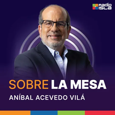 Portada de Sobre la mesa con Aníbal Acevedo Vilá